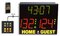 Electronic scoreboard with infrared remote control (Rx+Tx) for volley, five-players football, Basketball Scoreboard